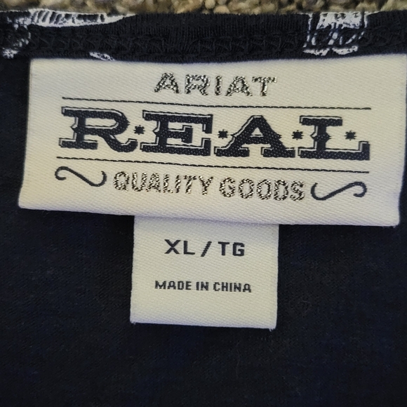 ARIAT Western Long Sleeve Shirt - Picture 4 of 8